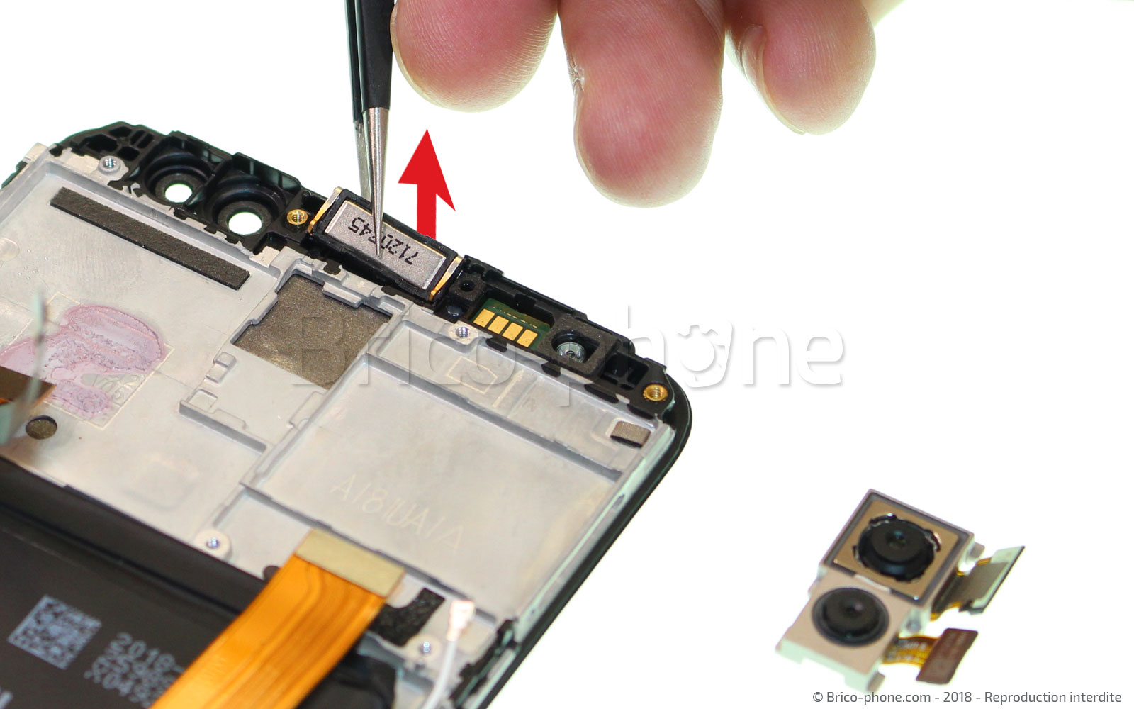 Changement d'écran (vitre+LCD) sur Mate 10 Lite photo 2