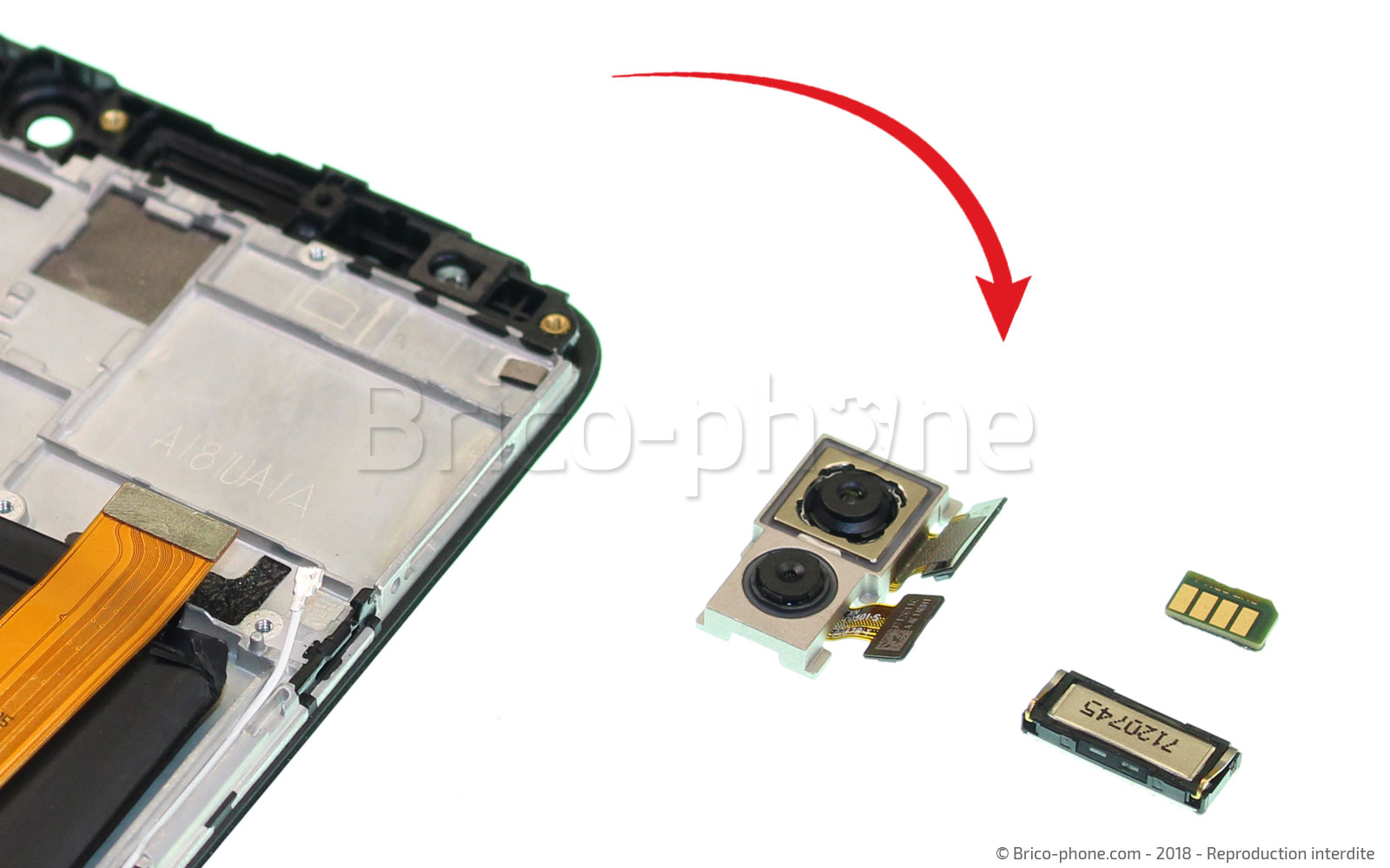 Changement d'écran (vitre+LCD) sur Mate 10 Lite photo 4