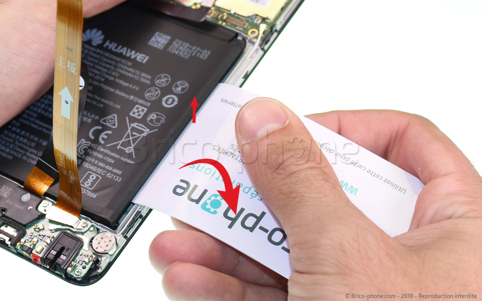 Changement de batterie sur Mate 10 Lite photo 1