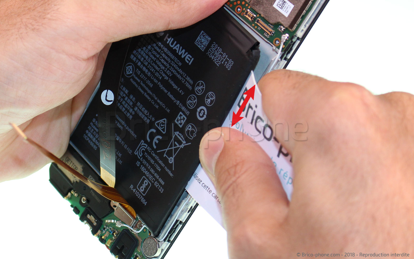 Changement de batterie sur Mate 10 Lite photo 2