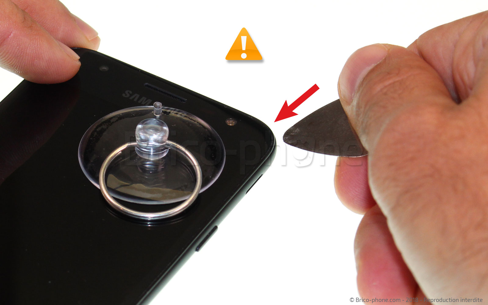 Changement de batterie sur Galaxy J3 2017 photo 2