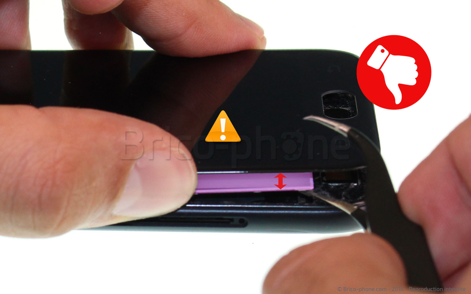 Changement de batterie sur Galaxy J3 2017 photo 2