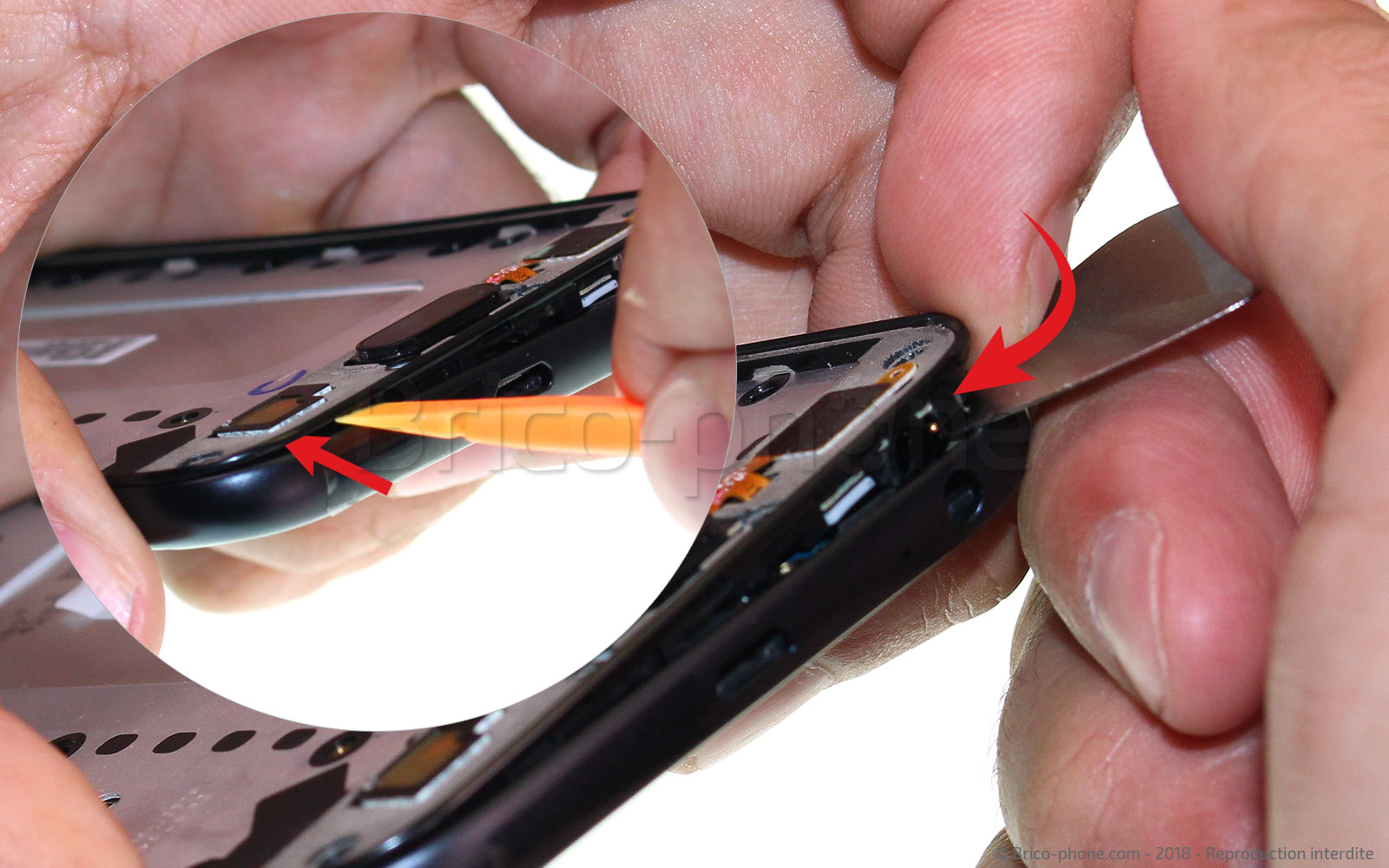 Changement de batterie sur Galaxy J3 2017 photo 2