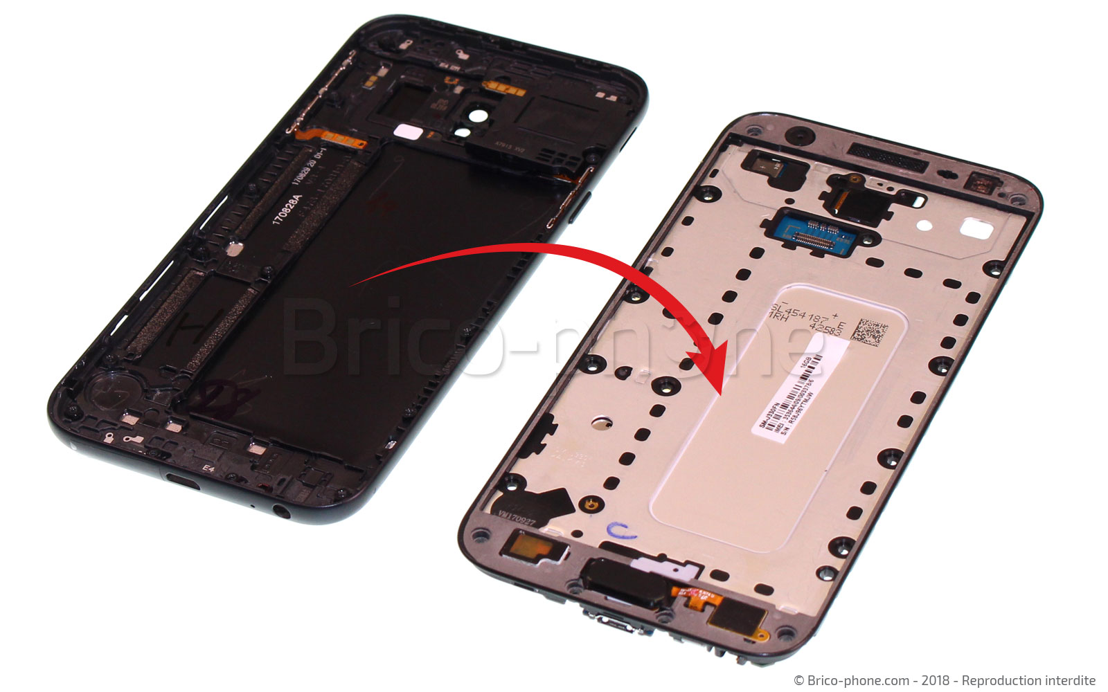 Changement de batterie sur Galaxy J3 2017 photo 4