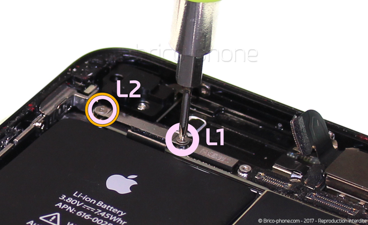 Changement du connecteur de charge sur iPhone 7 photo 1