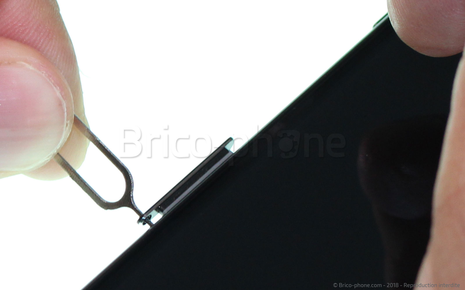 Changement d'écran (vitre+LCD) sur Galaxy A8 2018 photo 2