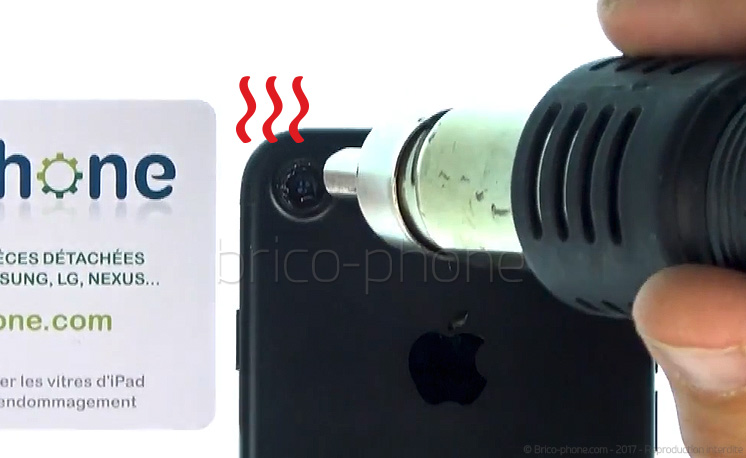 Changement de lentille de protection d'appareil photo sur iPhone 6 Plus photo 1