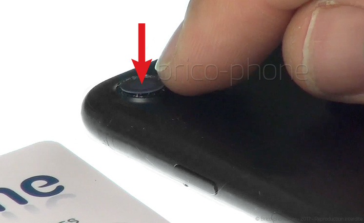 Changement de lentille de caméra arrière sur iPhone 8 photo 2