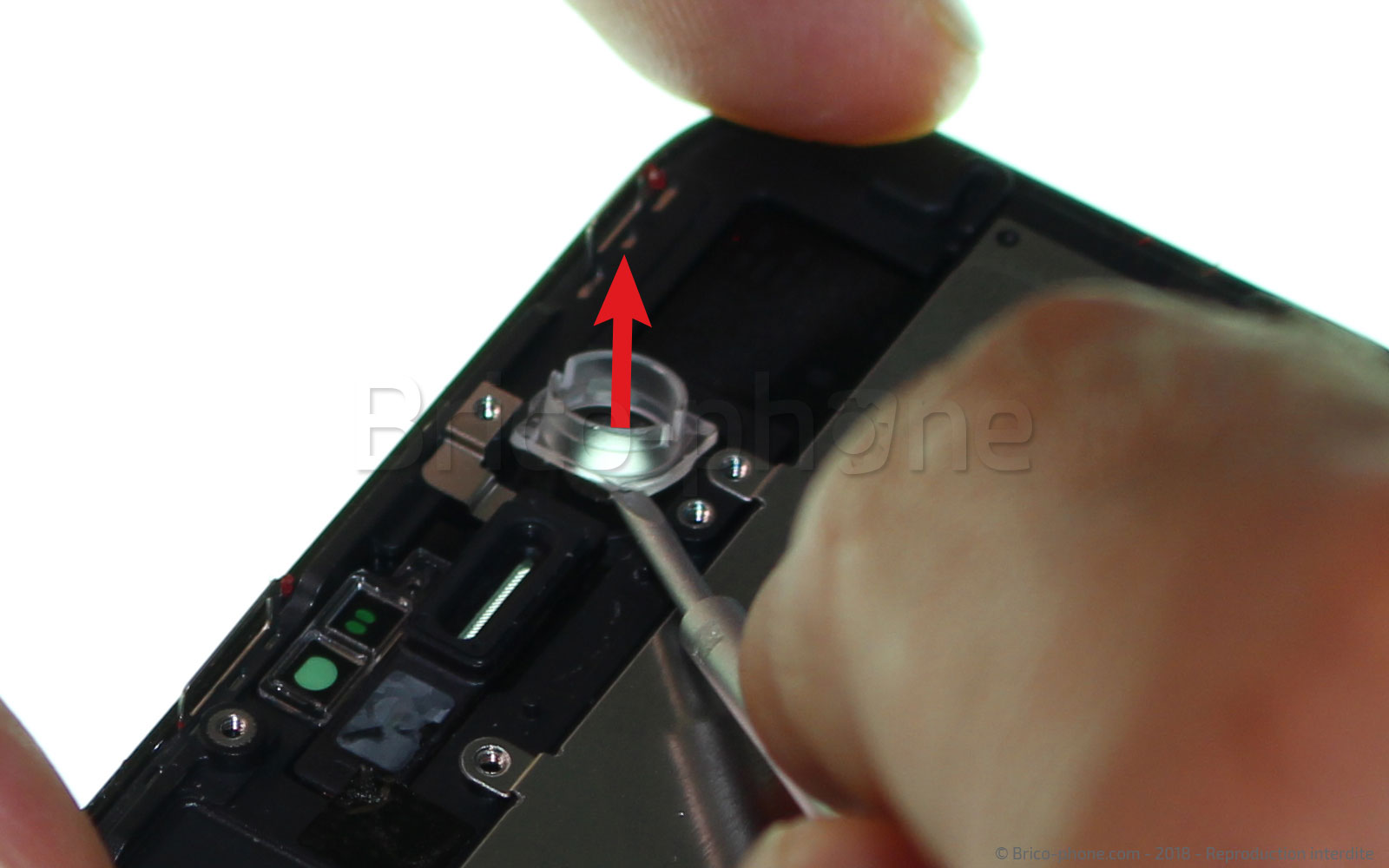 Changement d'écran (vitre+LCD) sans éléments prémontés sur iPhone 8 Plus photo 1