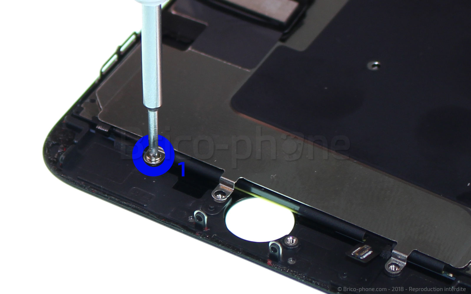 Changement d'écran (vitre+LCD) sans éléments prémontés sur iPhone 8 Plus photo 1