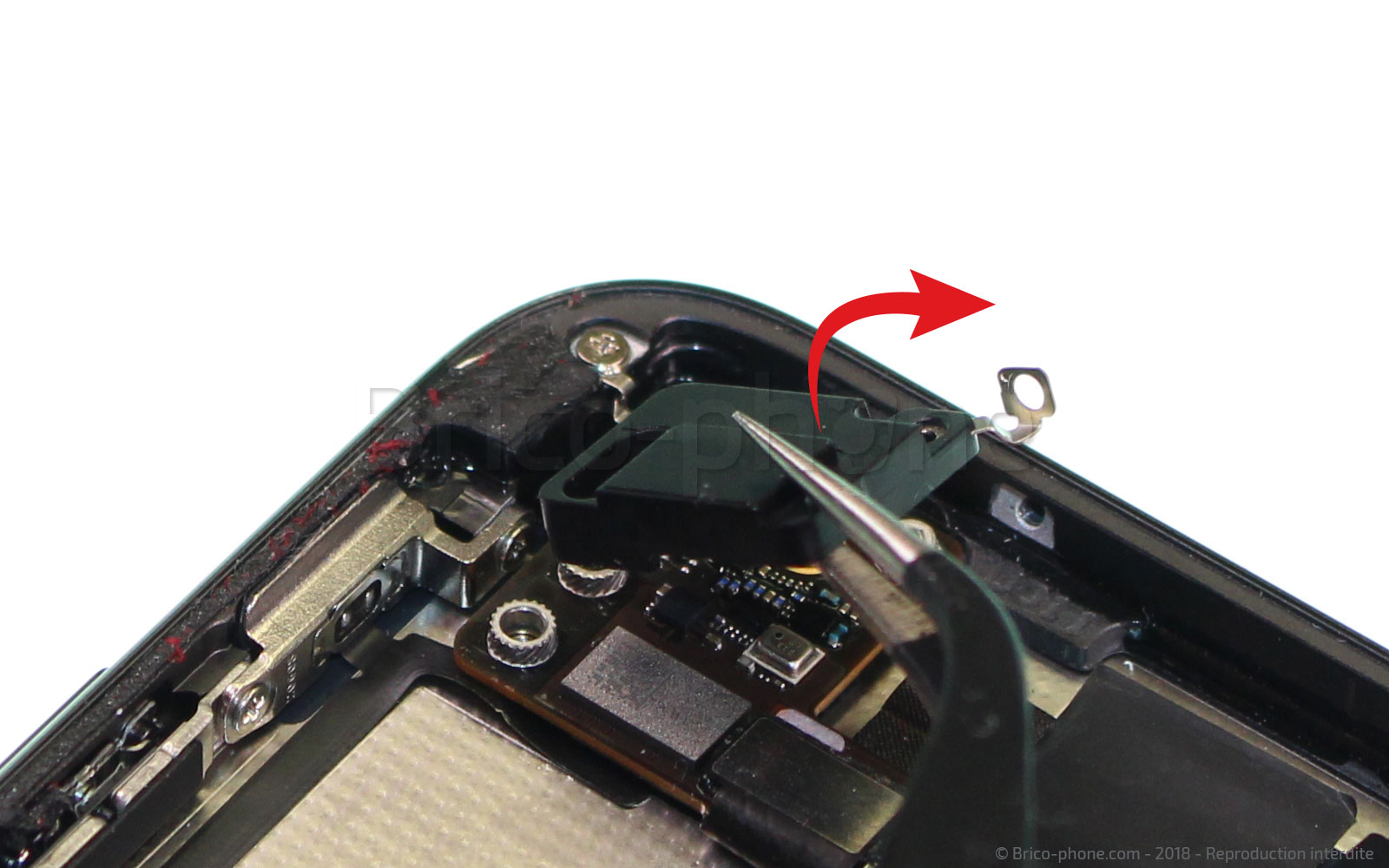 Changement de nappe induction sur iPhone 8 Plus photo 2