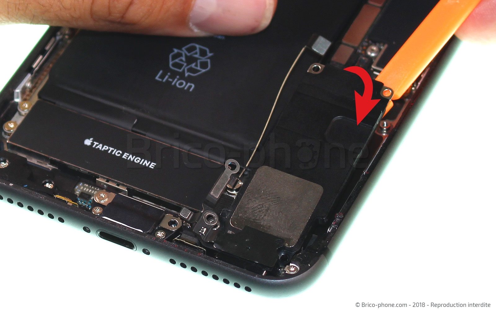 Changement du connecteur de charge sur iPhone 8 Plus photo 2