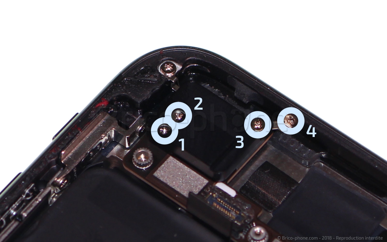 Changement du connecteur de charge sur iPhone 8 Plus photo 1