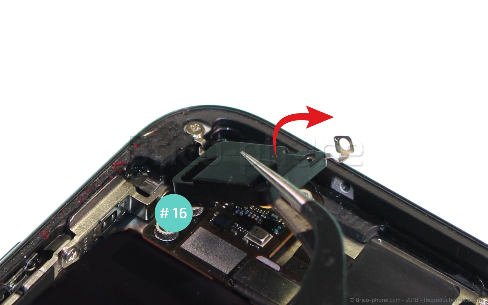 Changement du connecteur de charge sur iPhone 8 Plus photo 2