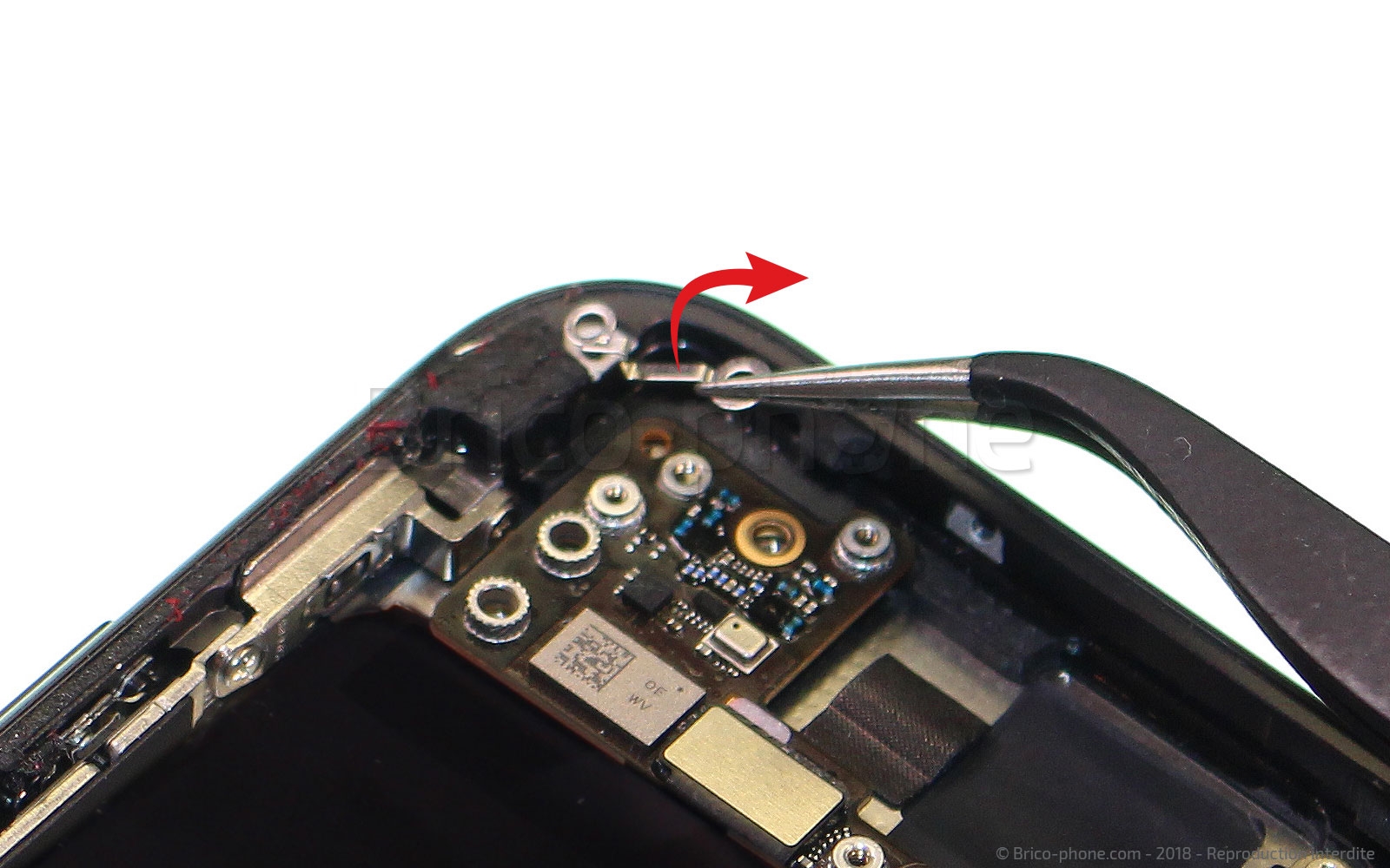 Changement du connecteur de charge sur iPhone 8 Plus photo 4