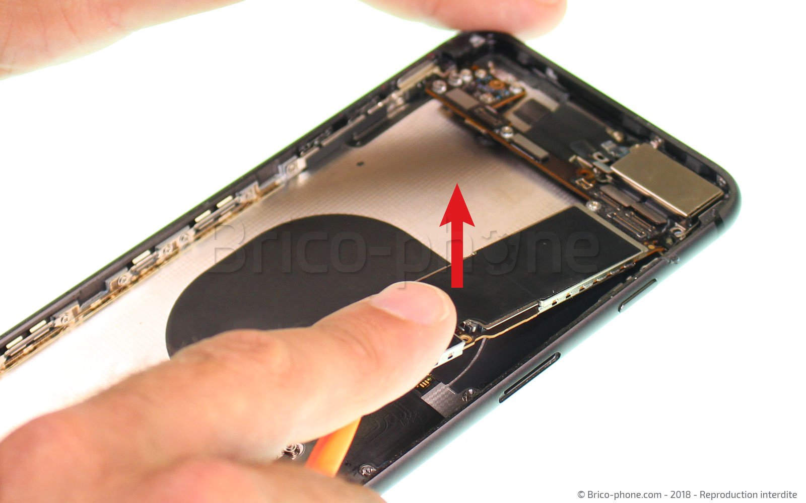 Changement de nappe power et volume sur iPhone 8 Plus photo 1