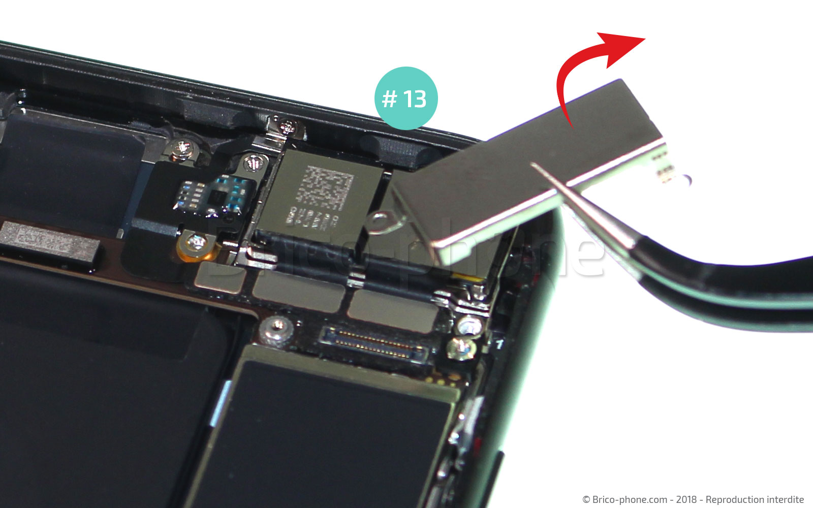 Changement de caméra arrière sur iPhone 8 Plus photo 2