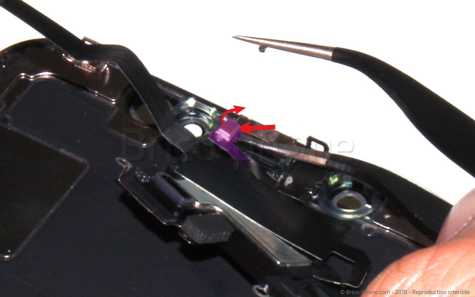 Changement d'écran vitre+OLED complet sans éléments prémontés sur iPhone X photo 1