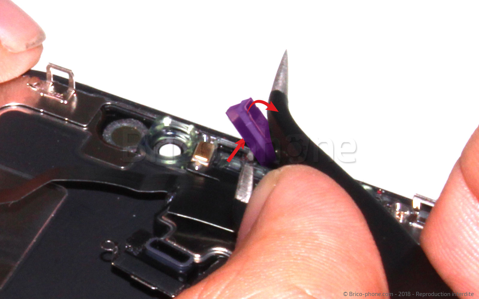 Changement d'écran vitre+OLED complet sans éléments prémontés sur iPhone X photo 2