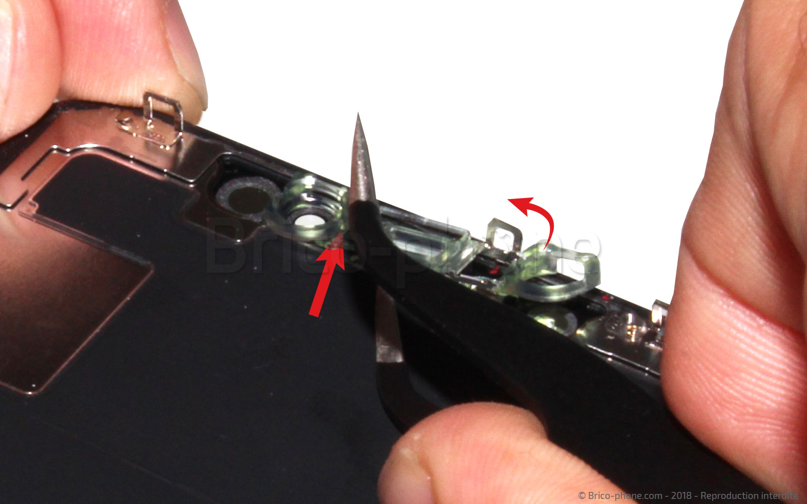 Changement d'écran vitre+OLED complet sans éléments prémontés sur iPhone X photo 1