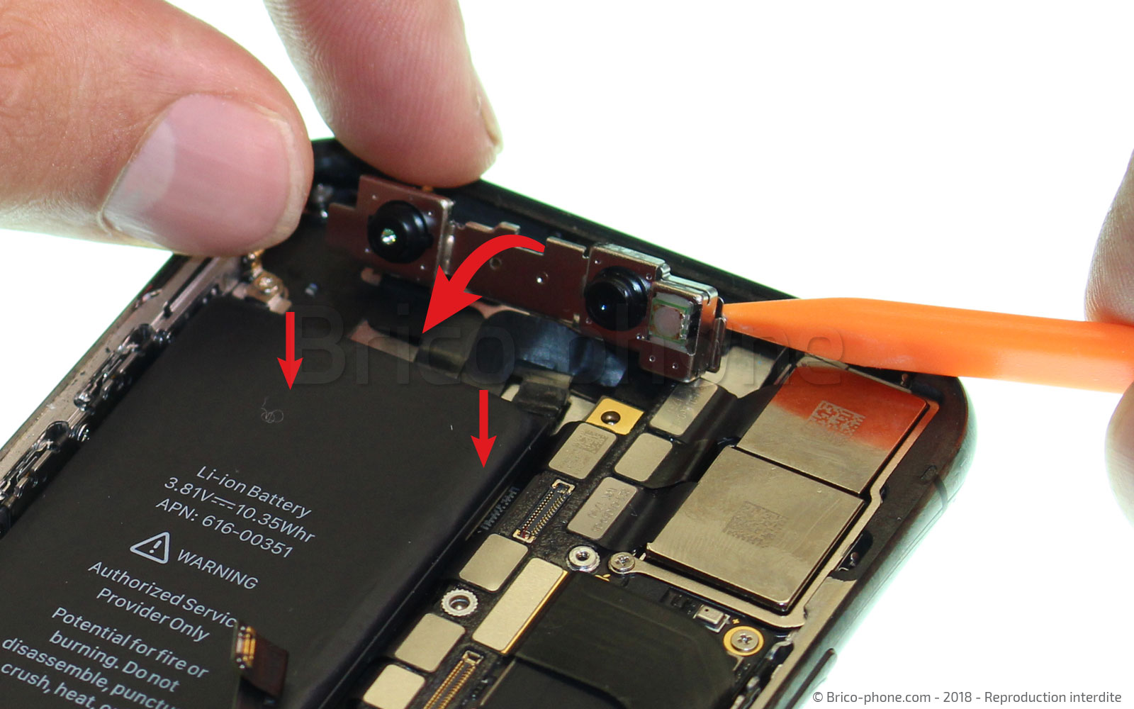 Changement de nappe WIFI sur iPhone X photo 1