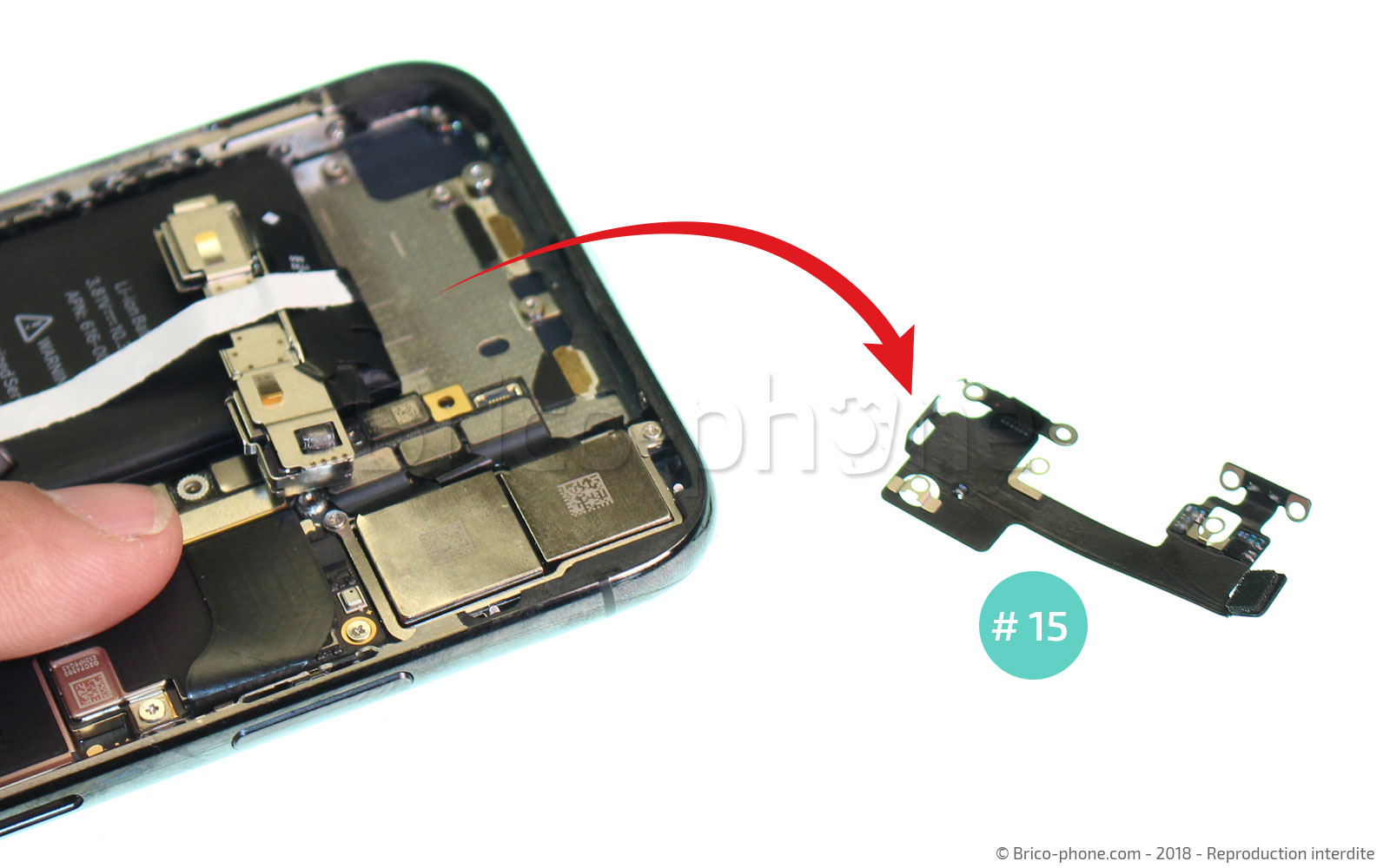 Changement de nappe WIFI sur iPhone X photo 3