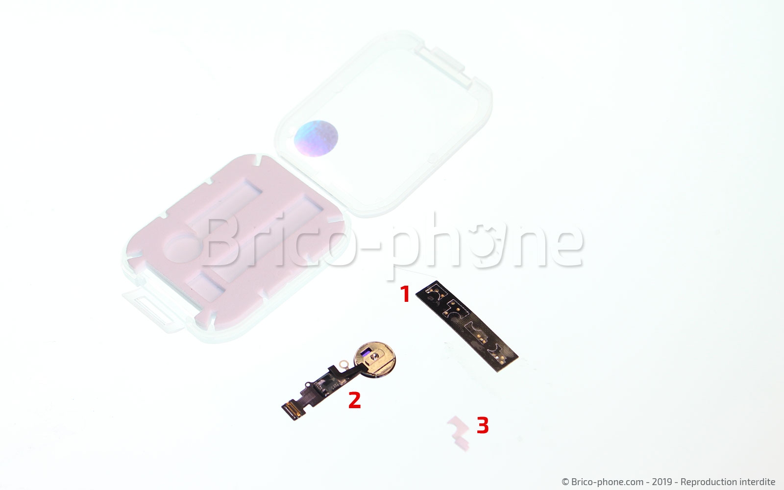 Changement de nappe du bouton Home sur iPhone 7 photo 2