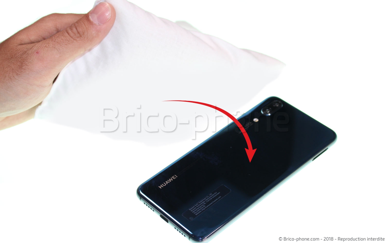 Changement de batterie sur P20 photo 1