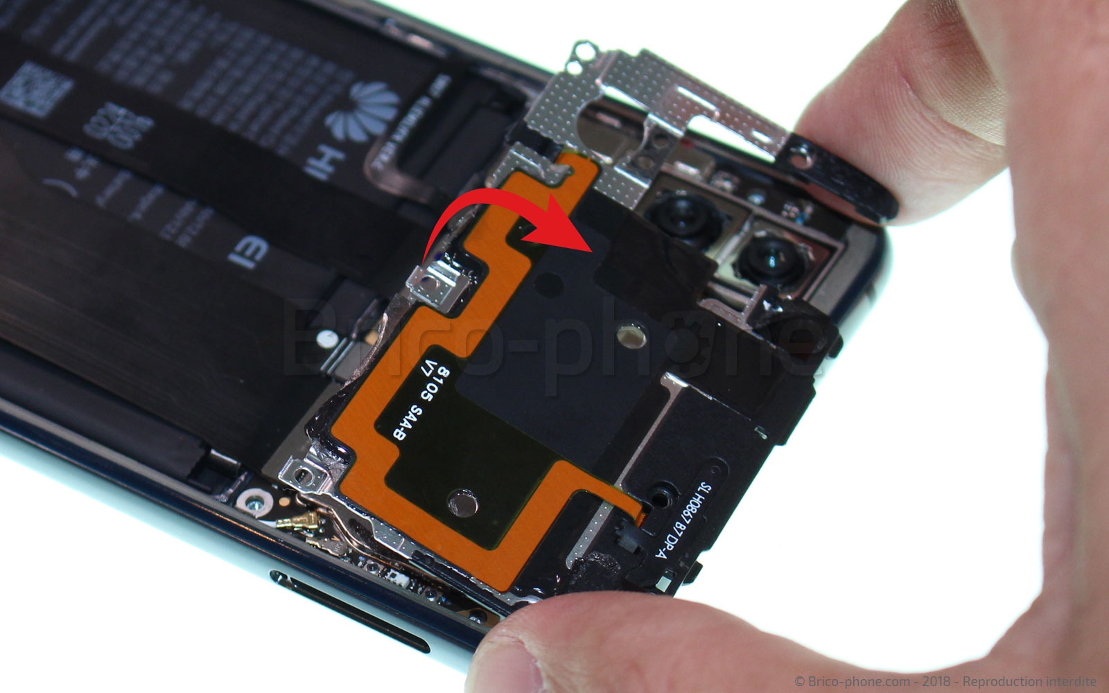 Changement de batterie sur P20 photo 3