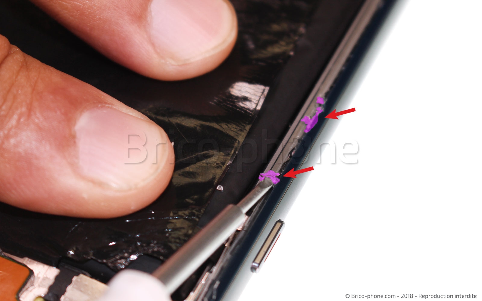 Changement de batterie sur P20 photo 2