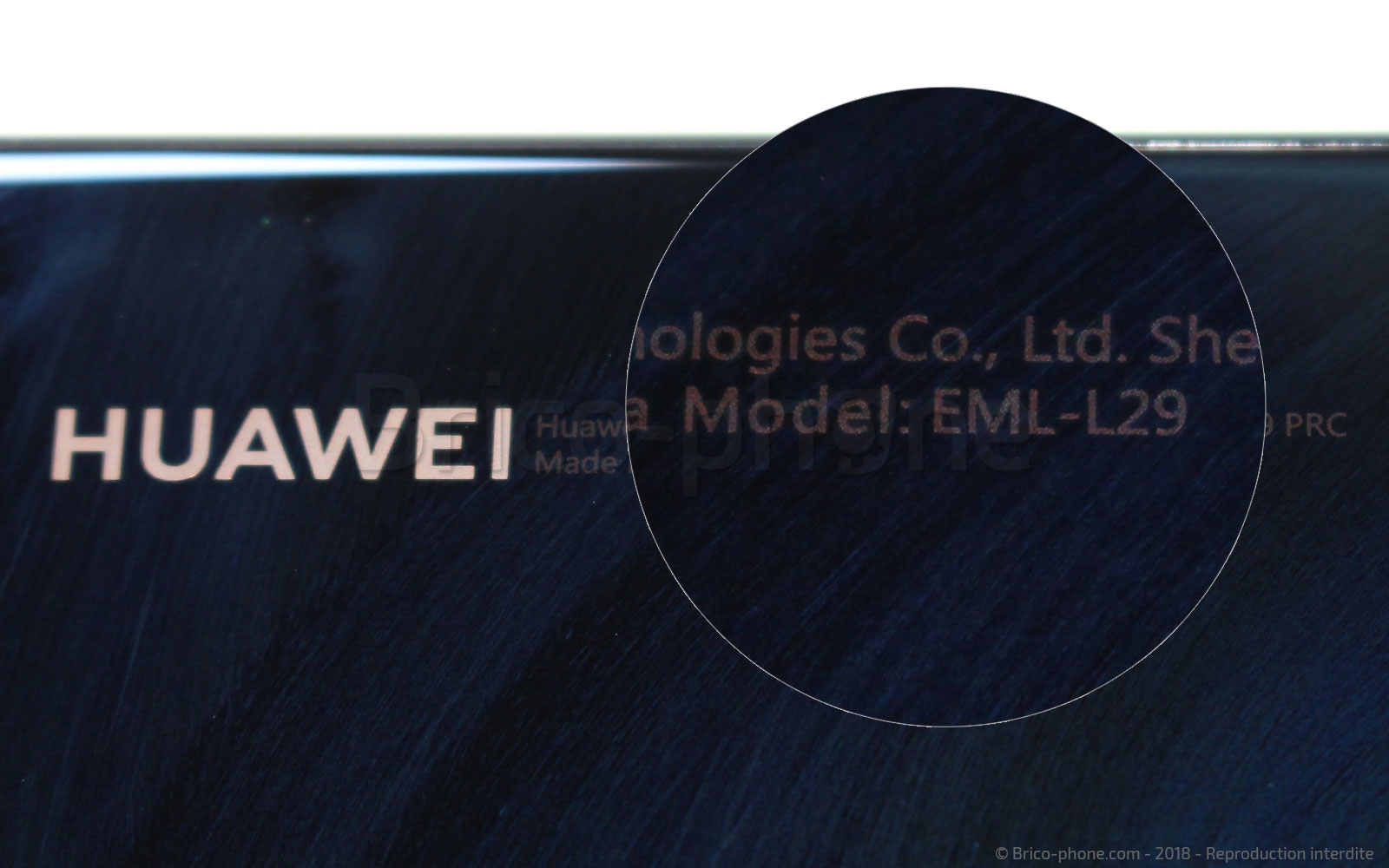 Changement de double caméra arrière sur P20 photo 1