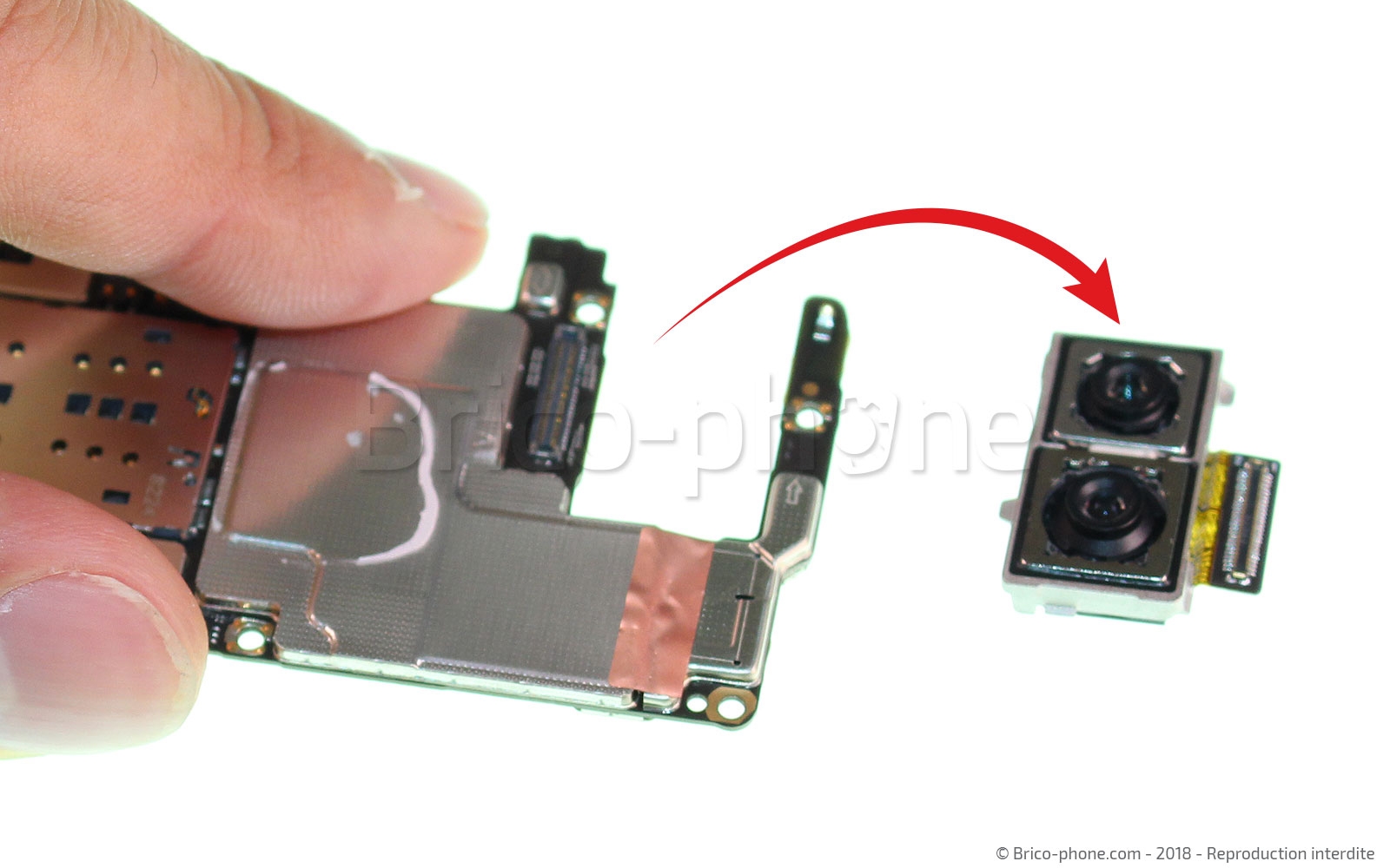 Changement de double caméra arrière sur P20 photo 3