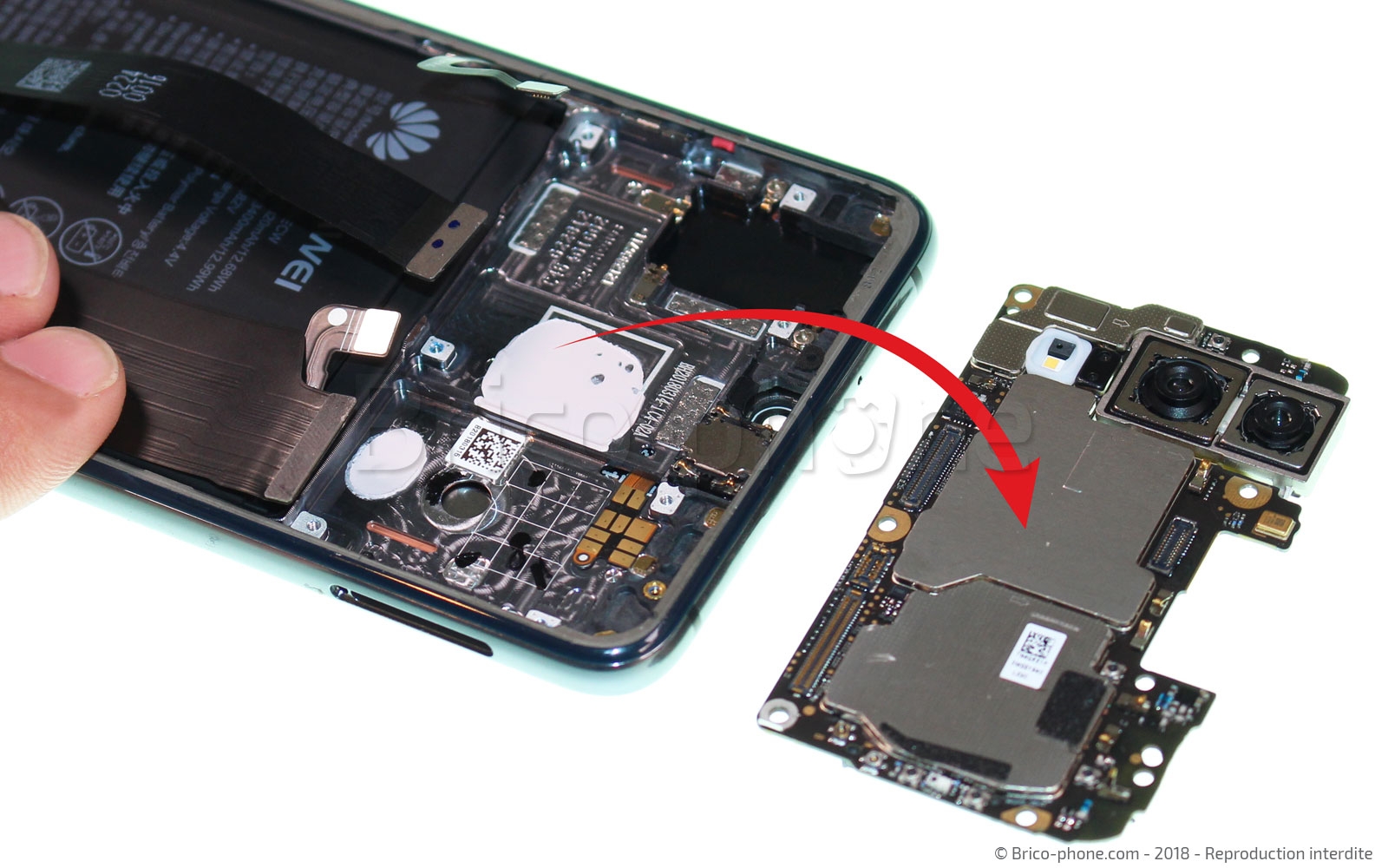 Changement de double caméra arrière sur P20 photo 4