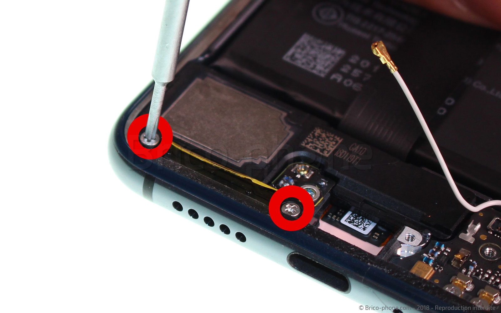 Changement du haut-parleur externe sur P20 photo 1