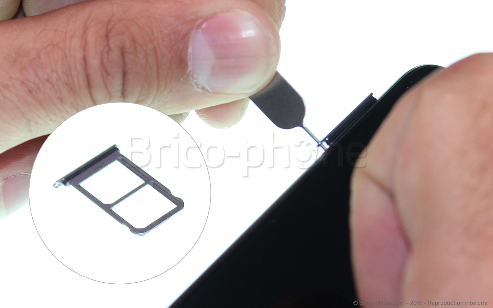 Changement d'écran (vitre+LCD) sur P20 photo 2