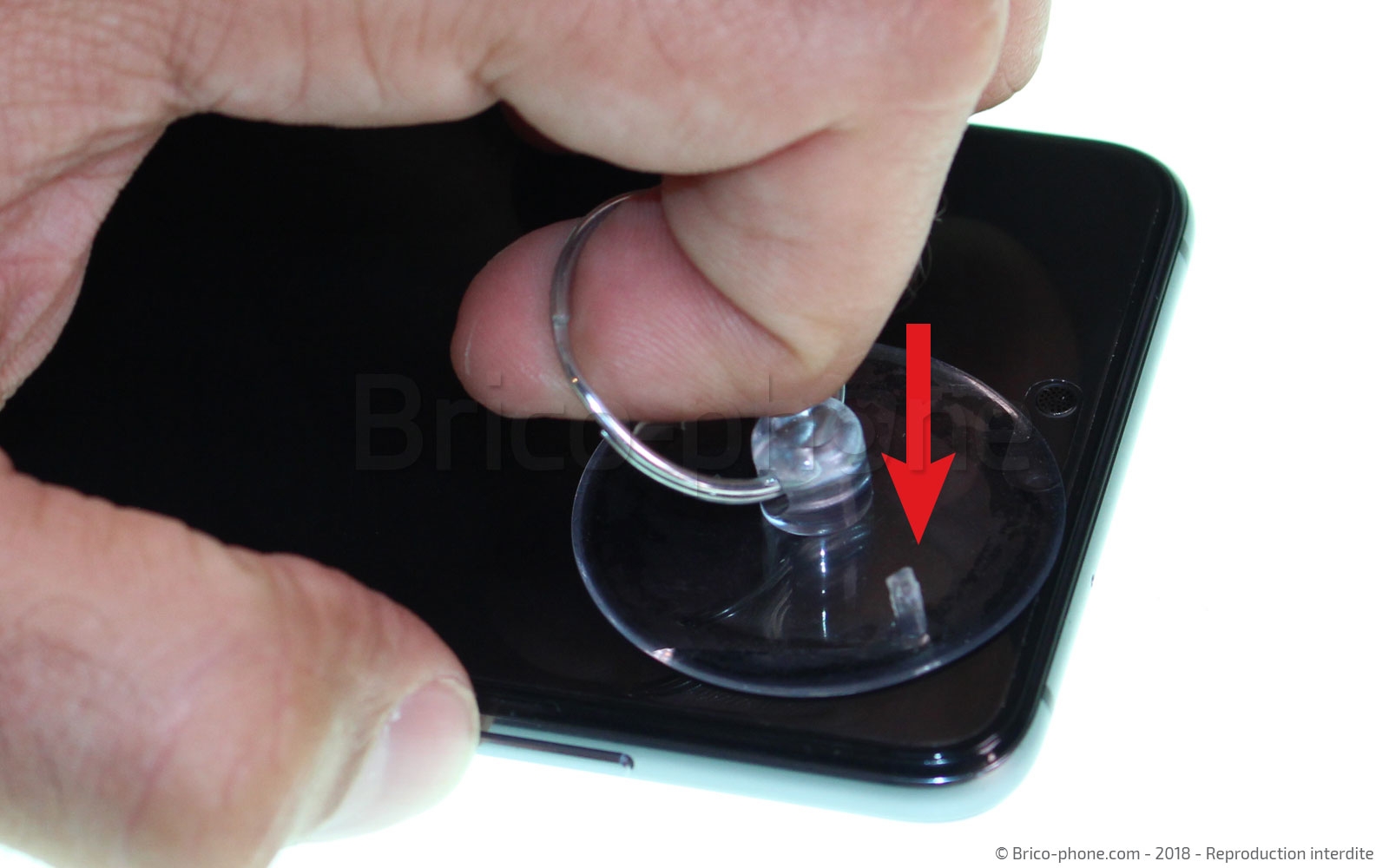 Changement d'écran (vitre+LCD) sur P20 photo 1