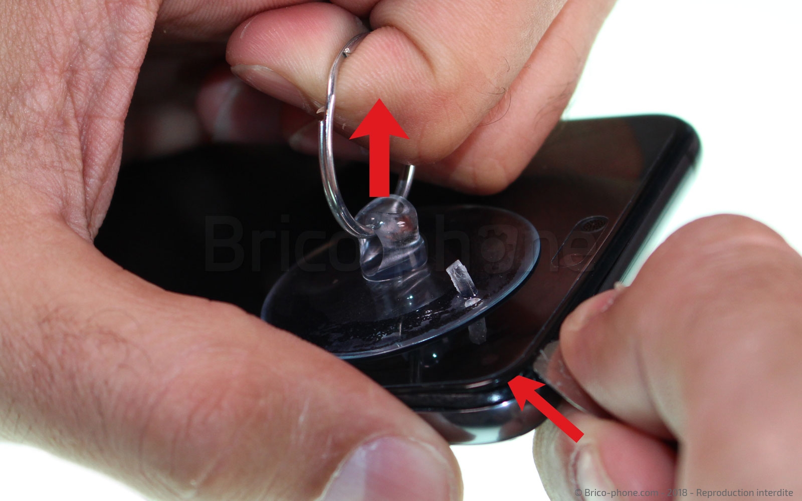 Changement d'écran (vitre+LCD) sur P20 photo 3