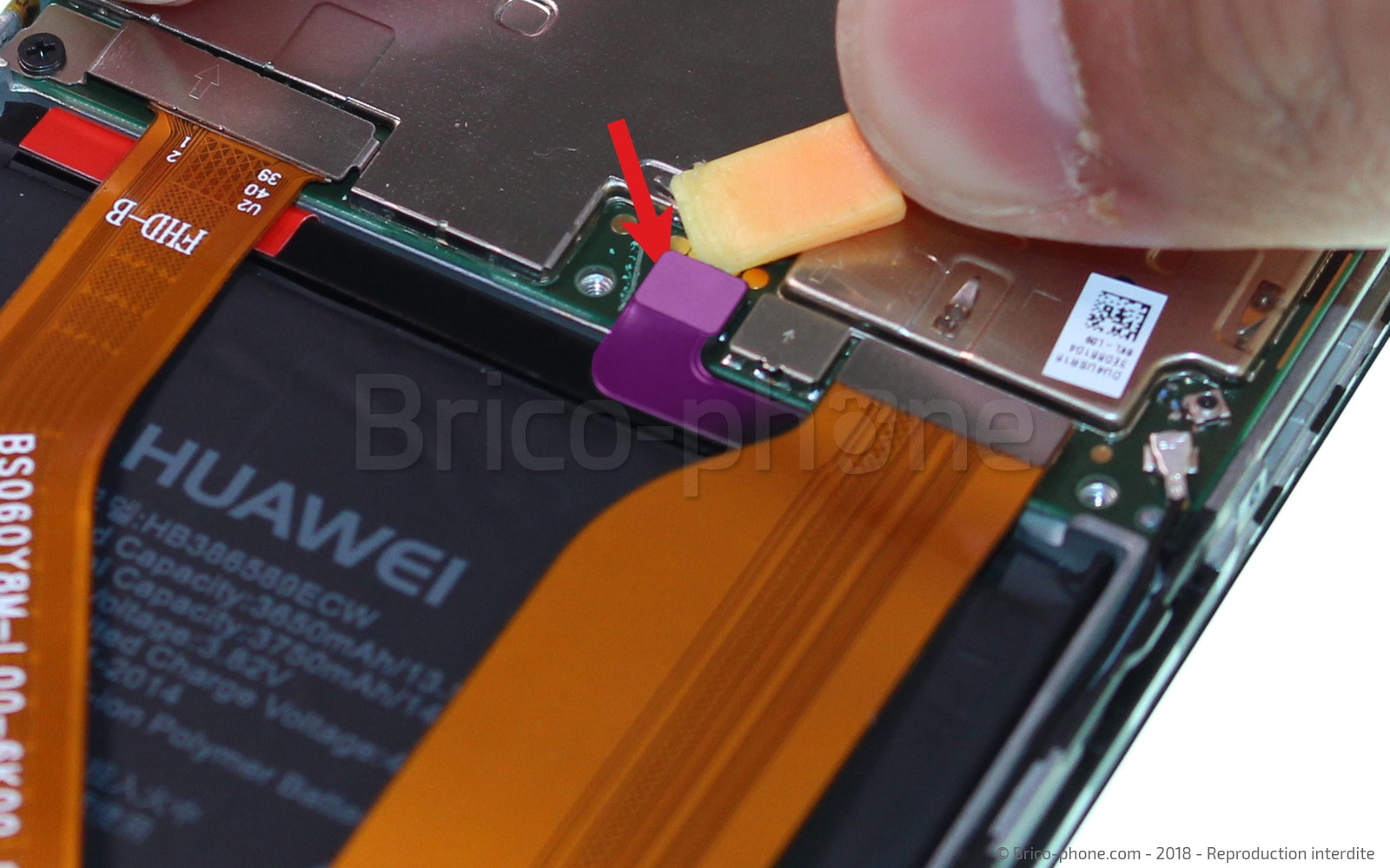 Changement d'écran (vitre+LCD) sur Honor View 10 photo 4