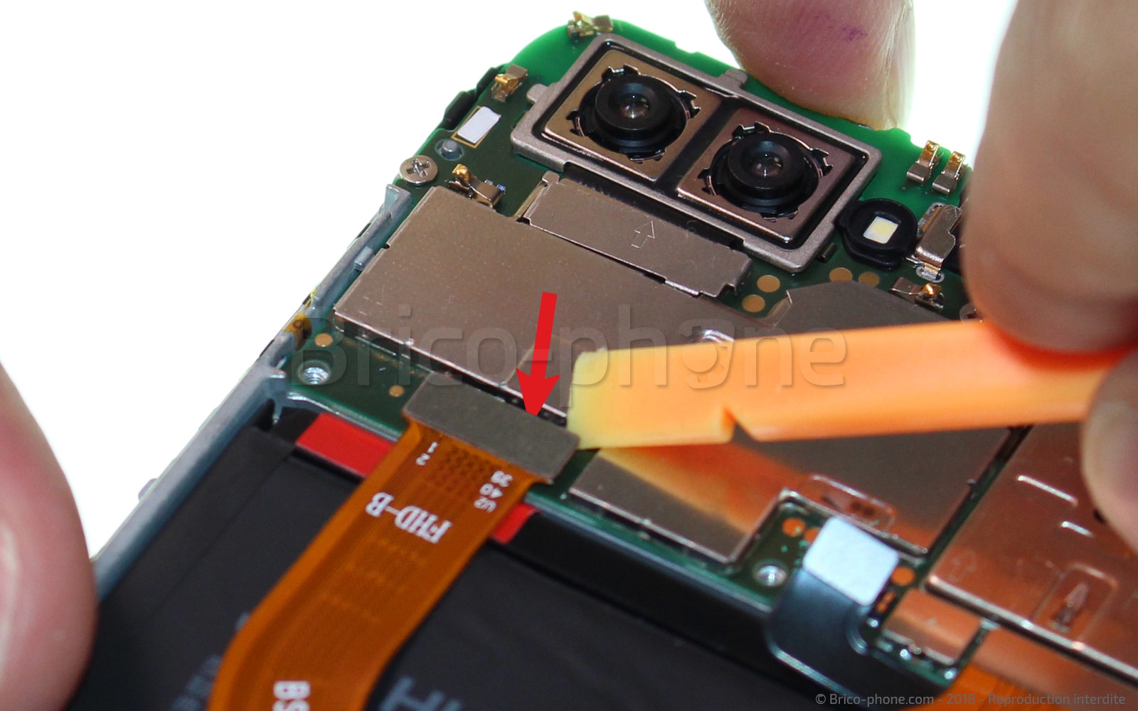 Changement d'écran (vitre+LCD) sur Honor View 10 photo 3