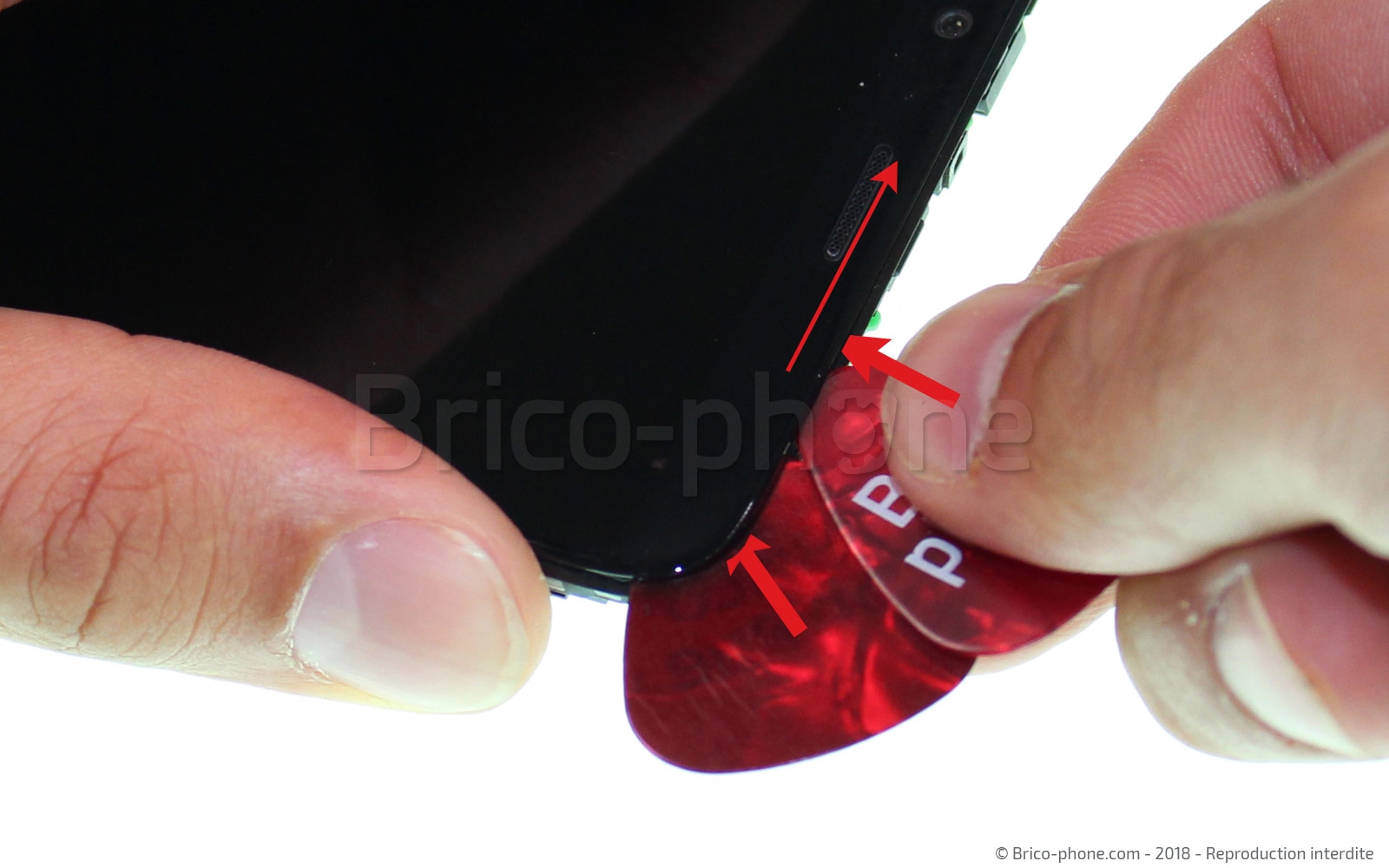 Changement d'écran (vitre+LCD) sur Honor View 10 photo 2