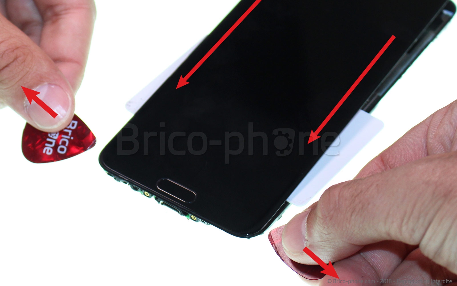 Changement d'écran (vitre+LCD) sur Honor View 10 photo 2