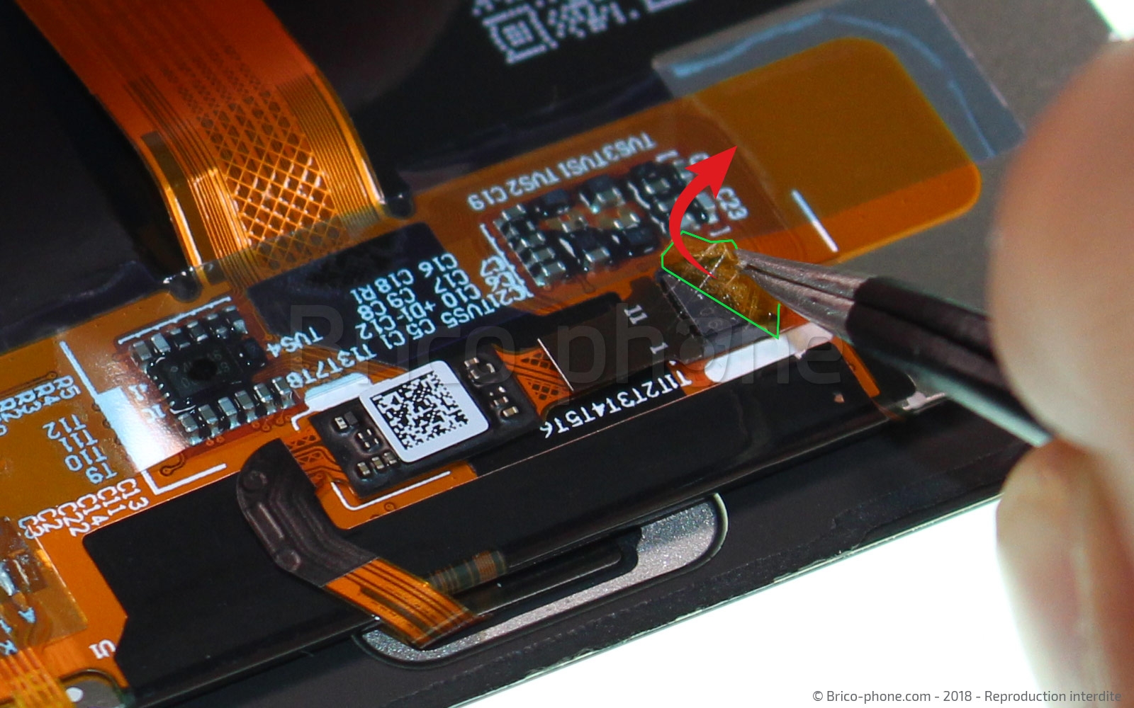 Changement d'écran (vitre+LCD) sur Honor View 10 photo 1