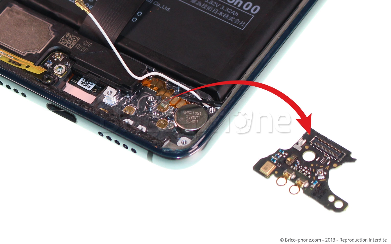 Démontage complet sur P20 photo 4