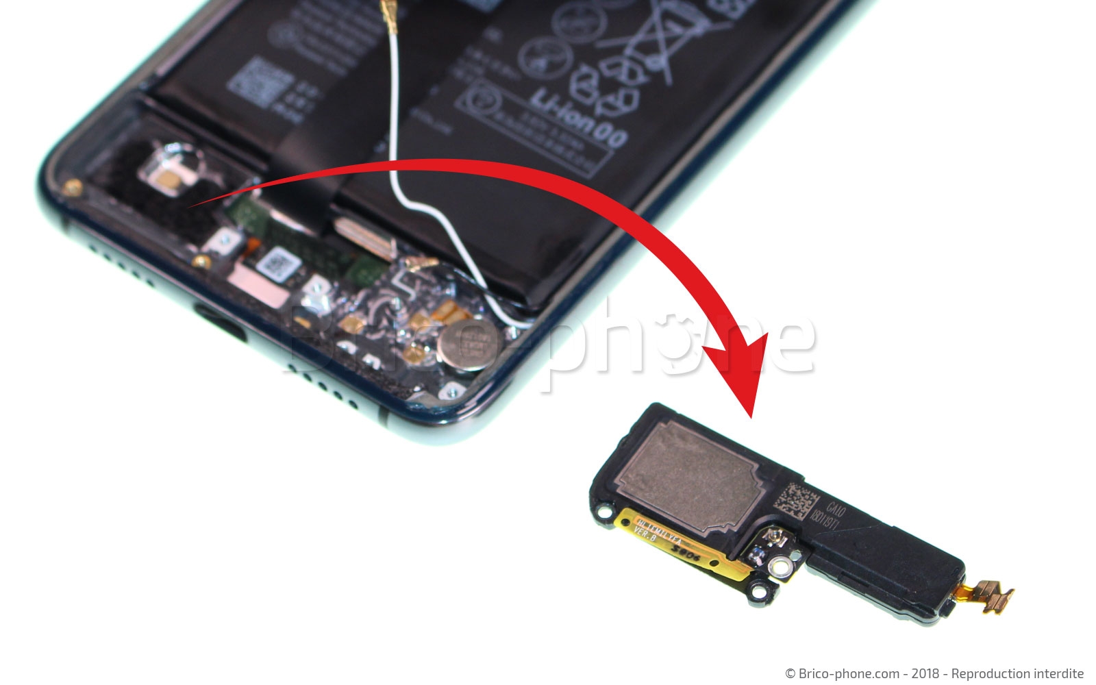 Démontage complet sur P20 photo 4