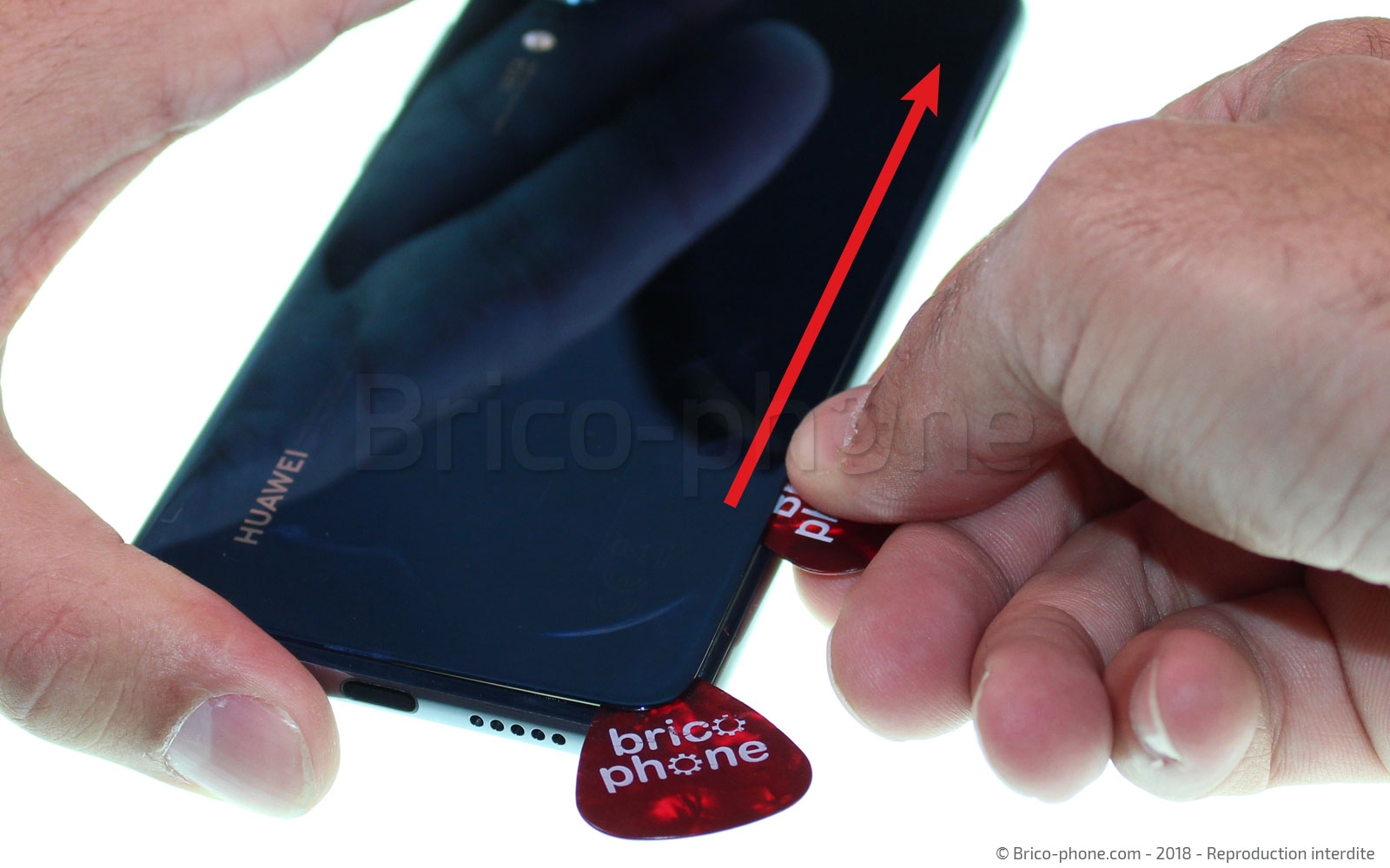 Changement du connecteur de charge sur P20 photo 1