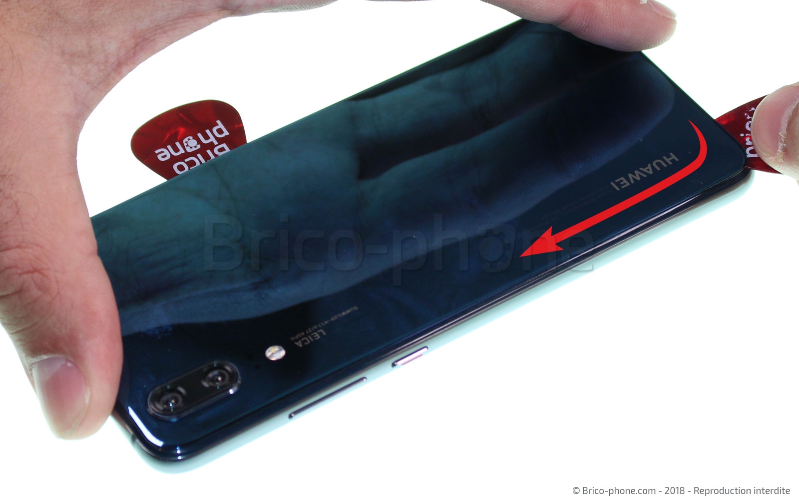 Changement du connecteur de charge sur P20 photo 2