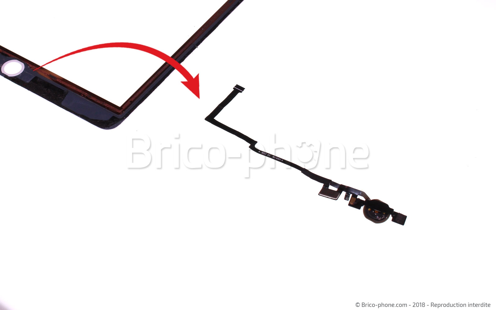 Changement de vitre sur iPad 6 2018 photo 4