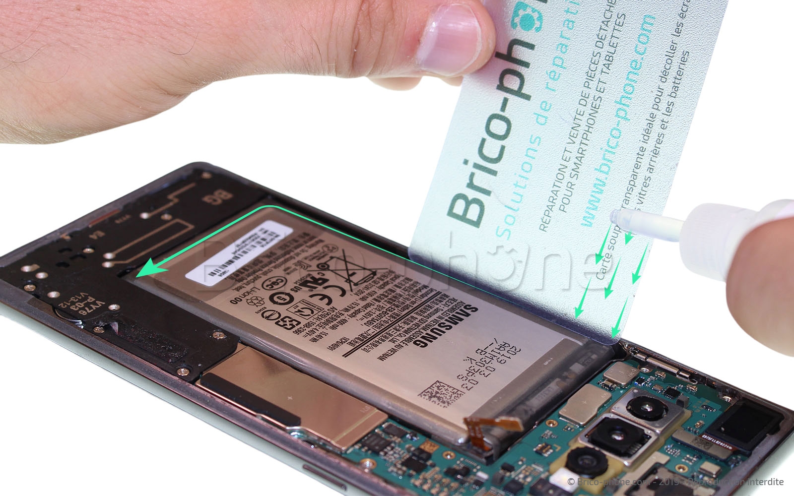 Changement de batterie sur Galaxy S7 Edge photo 1