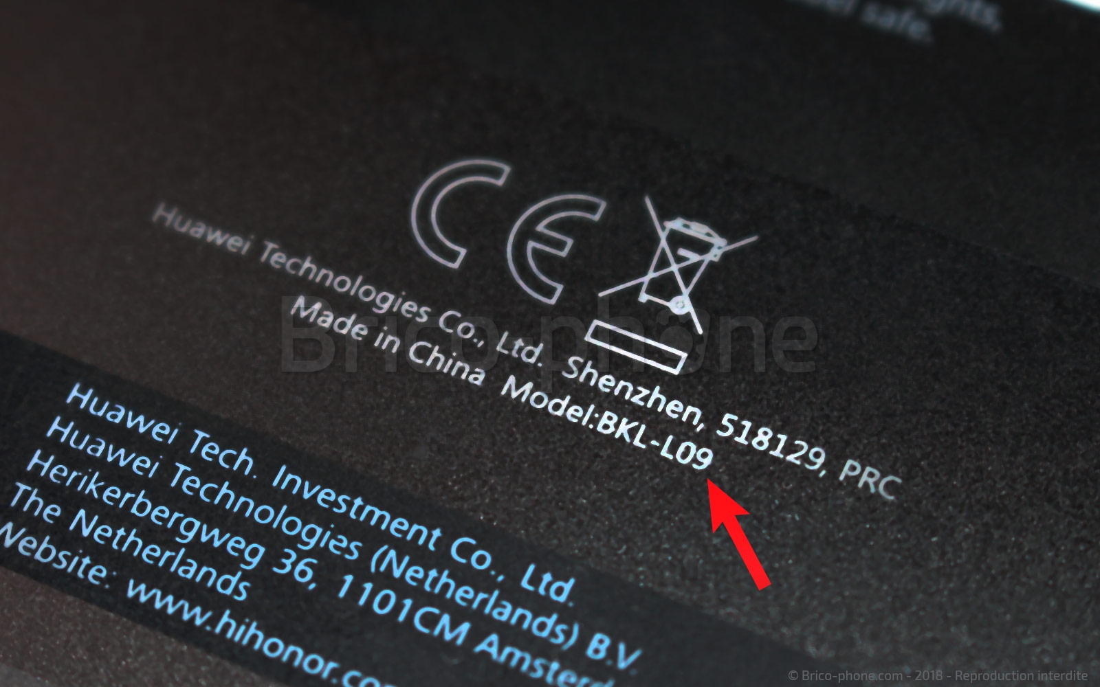 Changement de batterie sur Honor View 10 photo 1