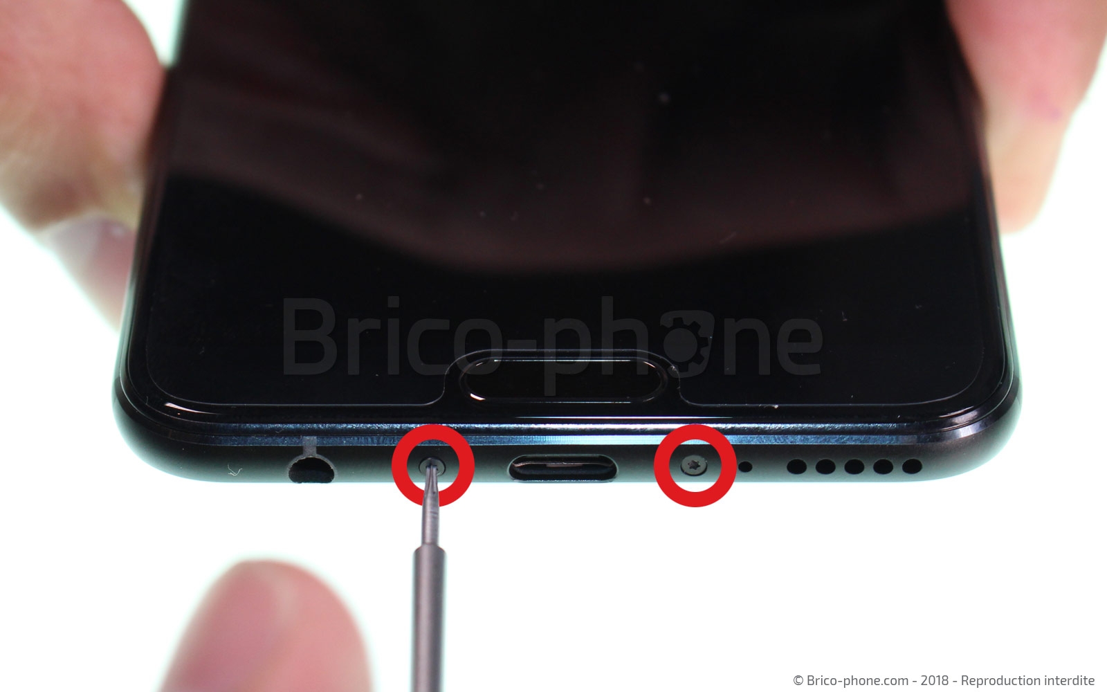 Changement de batterie sur Honor View 10 photo 1